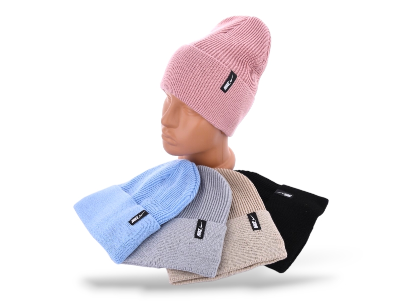 Шапка КОРОЛЕВА (one size) 10-03Ж фліс mix (зима)