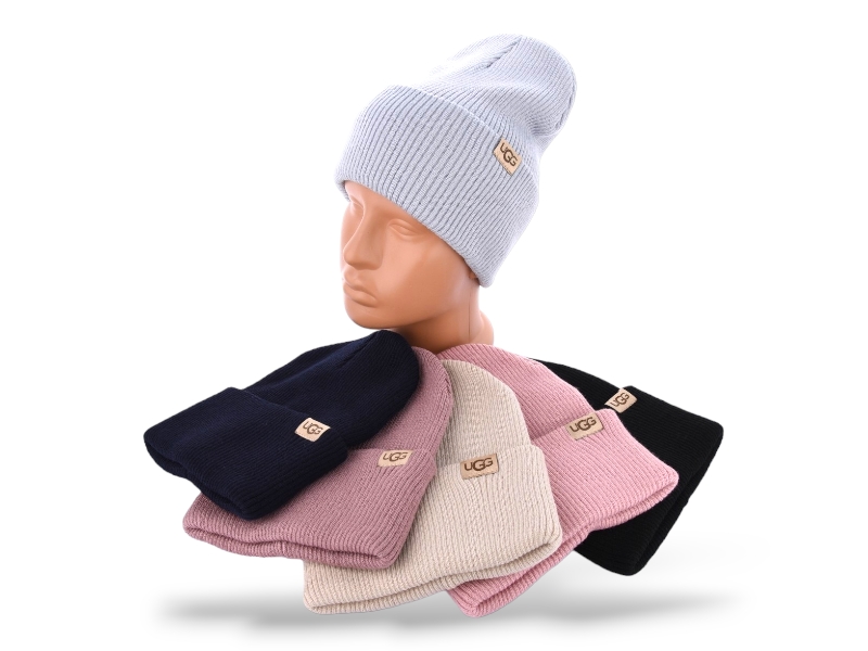 Шапка КОРОЛЕВА (one size) 10-04Ж двойна mix (деми)