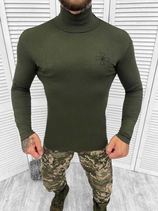 Гольф Madoka (S-3XL) 433 khaki (зима)