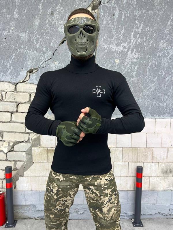 Гольф Madoka (S-3XL) 434 black (зима)