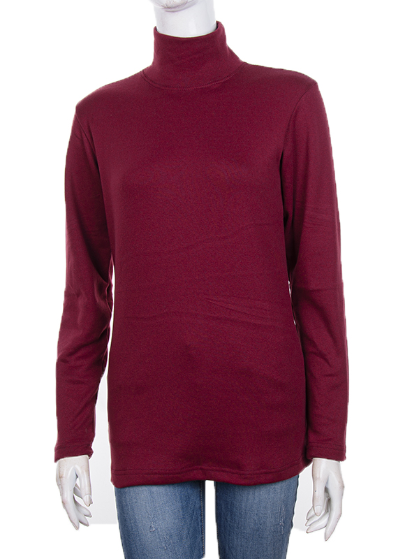 Гольф ALIA (48-56) Водолазка wine байка (зима)