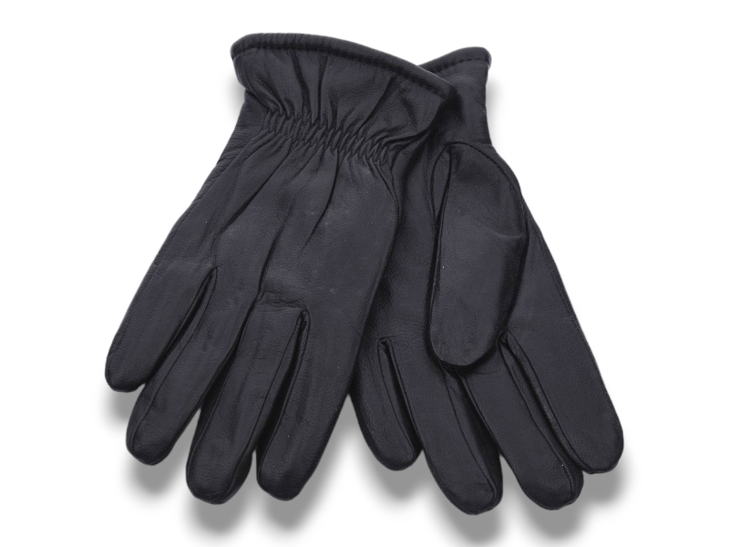 Перчатки КОРОЛЕВА (11-13) 0554 шк-кролик black (зима)