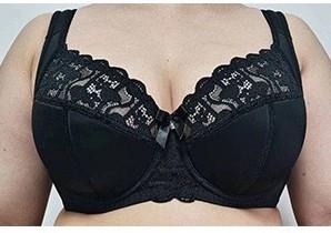 Бюстгальтер Diorella (85-105) 8802G black (лето)