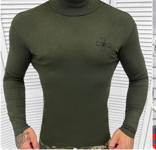 Гольф Madoka (S-3XL) 494 khaki (зима)