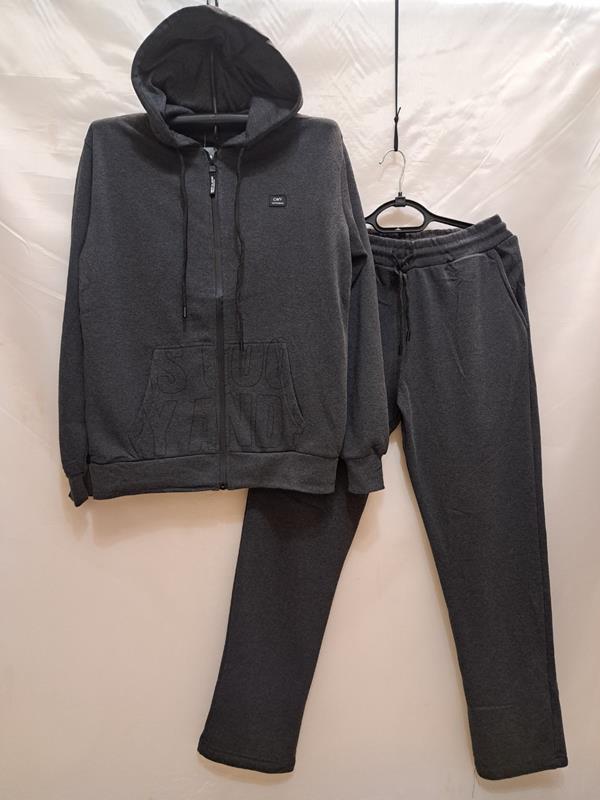 Костюм спорт Giang (M-3XL) A6601 d.grey (зима)