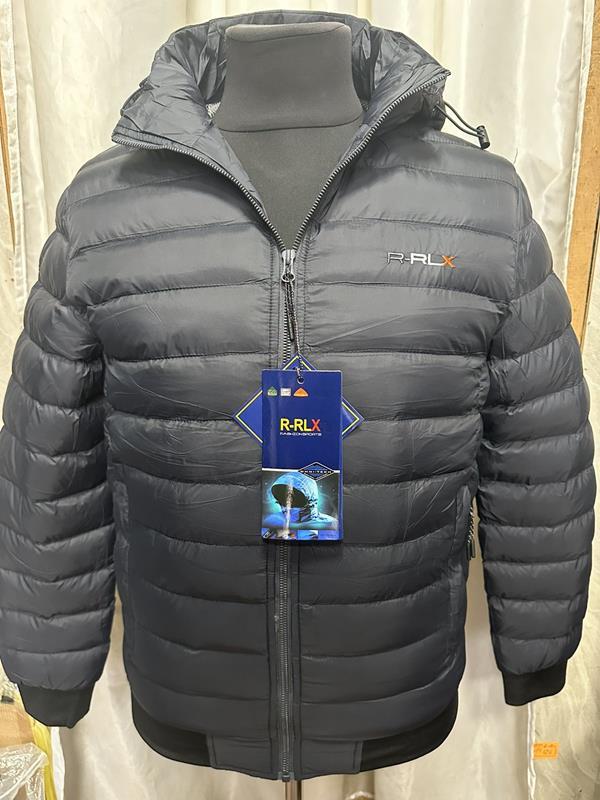 Куртка RLX (M-3XL) 258 серый (зима)