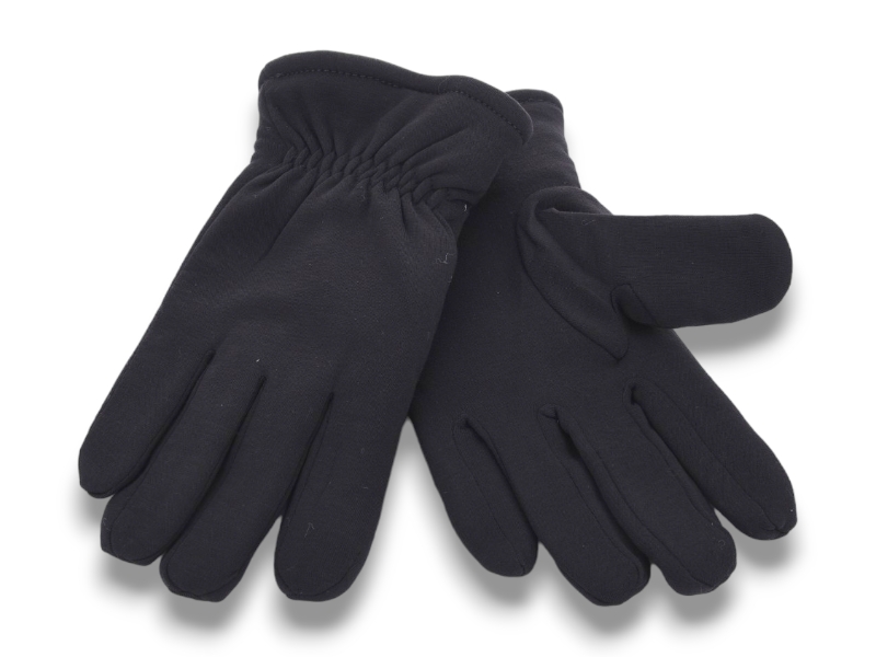 Перчатки КОРОЛЕВА (11-13) A17-3 двойні-хутро black (зима)