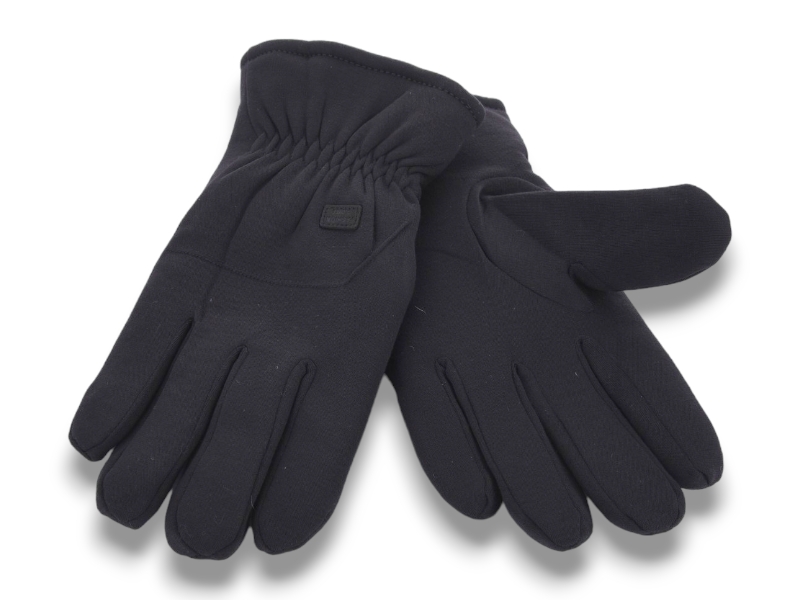 Перчатки КОРОЛЕВА (11-13) A17-6 двойні-хутро black (зима)