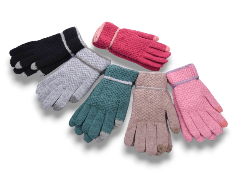 Перчатки YLZL (one size) K002 mix (зима)