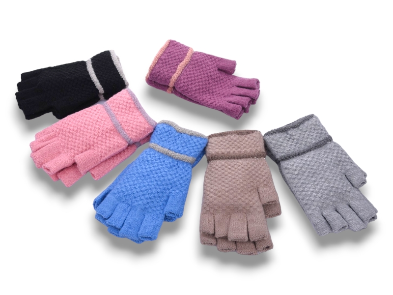 Перчатки YLZL (one size) K097 mix (зима)