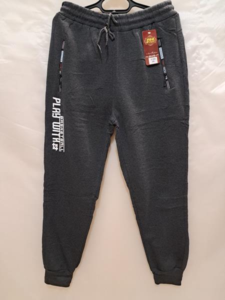 Штаны спорт Giang (L-3XL) 2126 grey (зима)