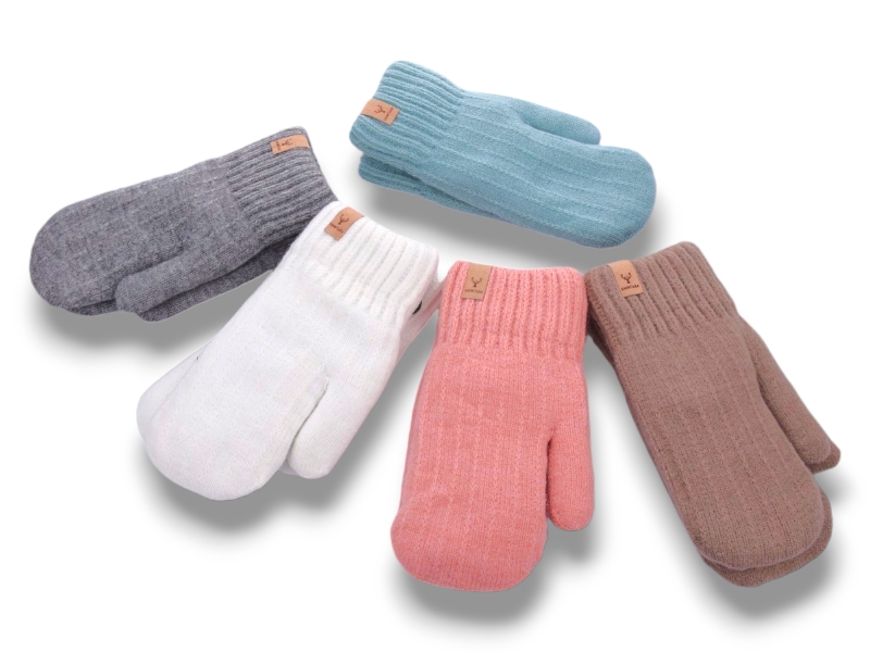 Варежки YLZL (one size) 1217 mix (зима)