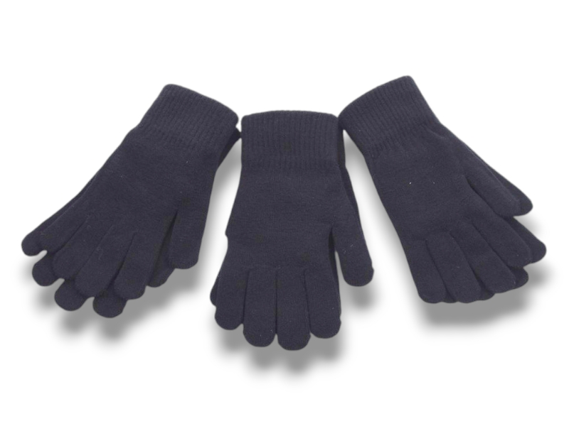 Перчатки YLZL (one size) DHL1 black (зима)