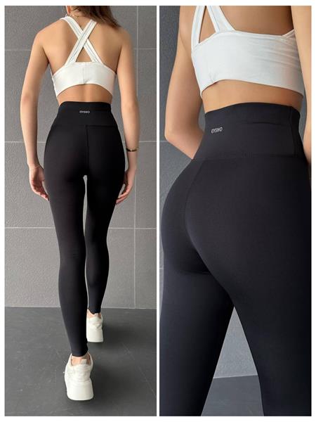 Лосины Sport style (2XL-6XL) 822 black (зима)