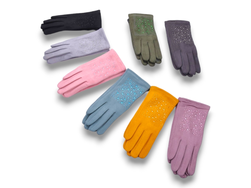 Перчатки YLZL (12-14) ZT151 mix (зима)