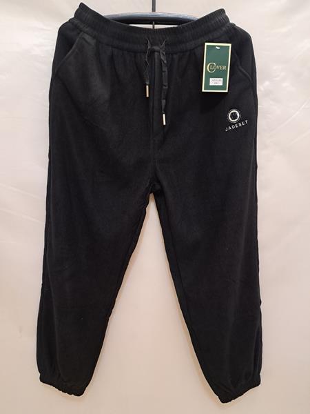 Штаны спорт Giang (6XL-10XL) 2435 black (зима)