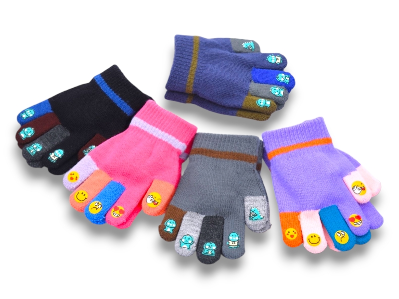 Перчатки YLZL (4-6) 5104 mix (зима)