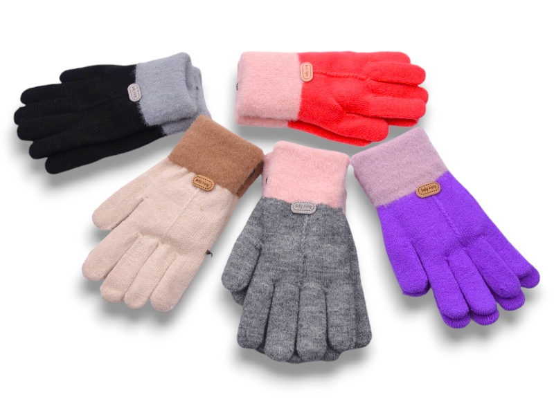 Перчатки YLZL (5-7) 0152 mix (зима)