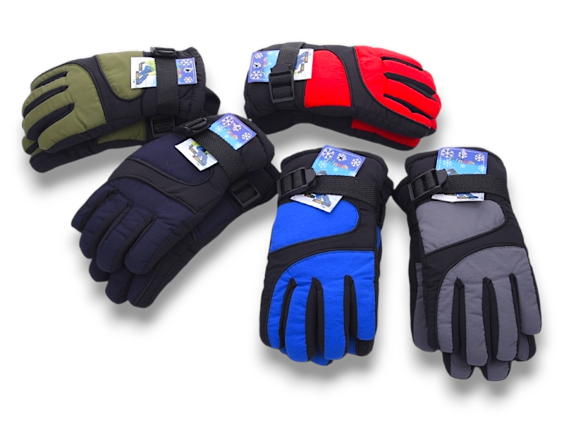 Перчатки КОРОЛЕВА (5-6) 6M дит.лижні-фліс mix (зима)