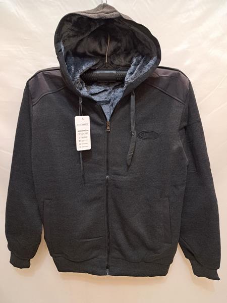 Кофта спорт Giang (2XL-6XL) 2270 d.grey (зима)