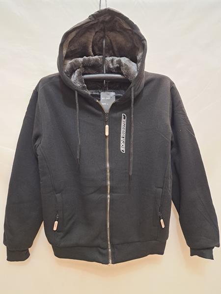 Кофта спорт Giang (M-3XL) 2362A black (зима)