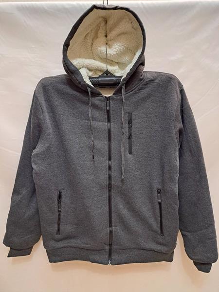 Кофта спорт Giang (3XL-7XL) B2352 d.grey (зима)