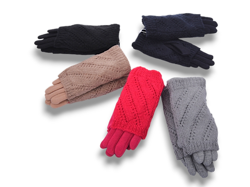 Перчатки YLZL (7-9) 269-5 mix (зима)