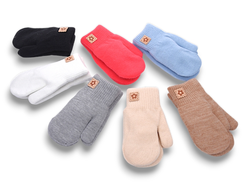 Варежки YLZL (10-12) 5134 mix (зима)