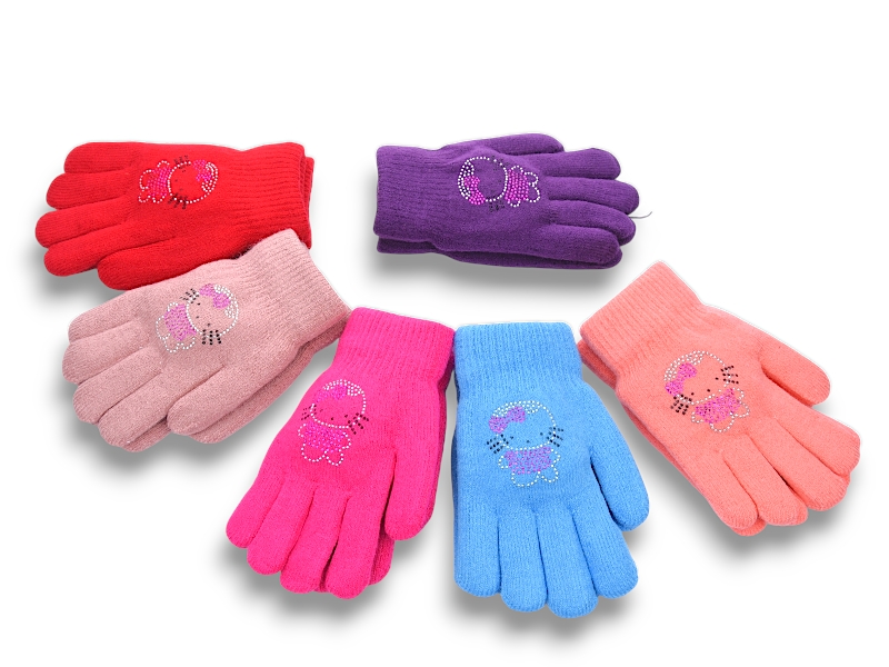 Перчатки YLZL (6-8) 635 mix (зима)