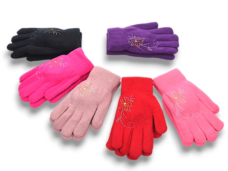 Перчатки YLZL (8-10) 636 mix (зима)