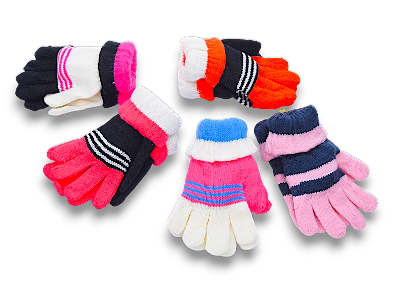 Перчатки YLZL (3-5) C53 mix (зима)