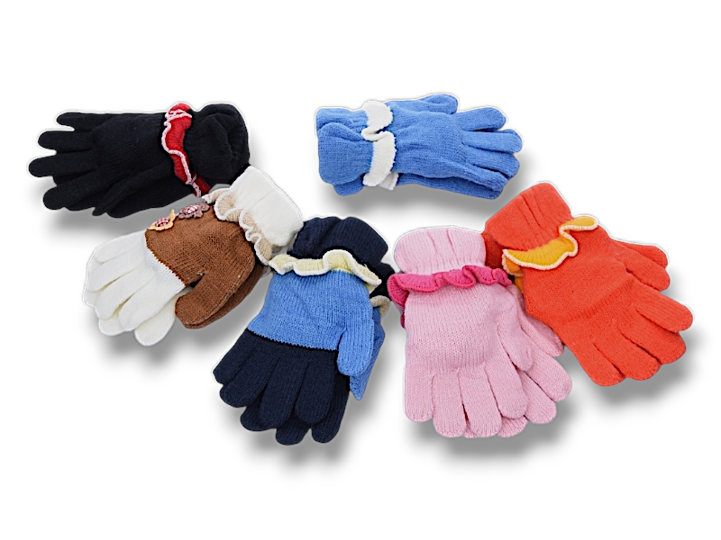 Перчатки YLZL (3-5) C58 mix (зима)