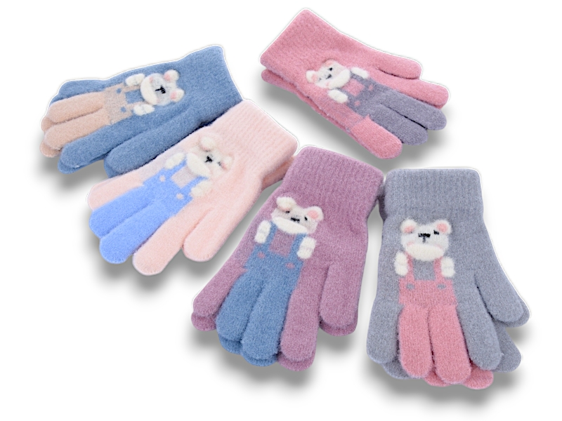 Перчатки КОРОЛЕВА (4-6) 11 mix (зима)