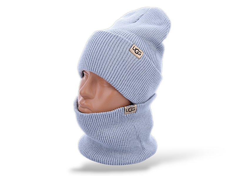 Комплект КОРОЛЕВА (56-58) HS001-15 grey (зима)