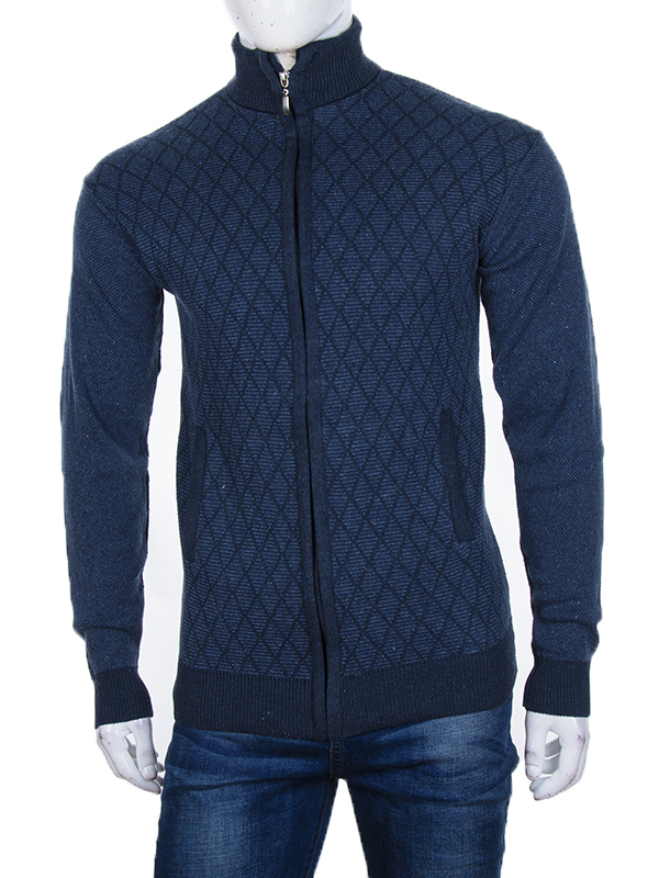 Кофта Abdo (L-2XL) SS41 blue (зима)