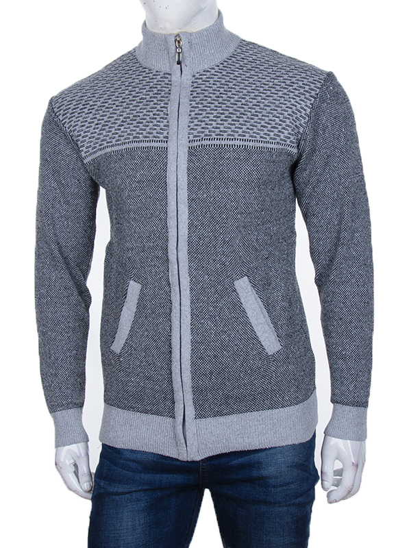 Кофта Abdo (L-2XL) SS48 grey (зима)