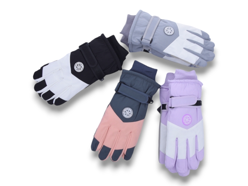 Перчатки YLZL (M-XL) HX01 mix (зима)