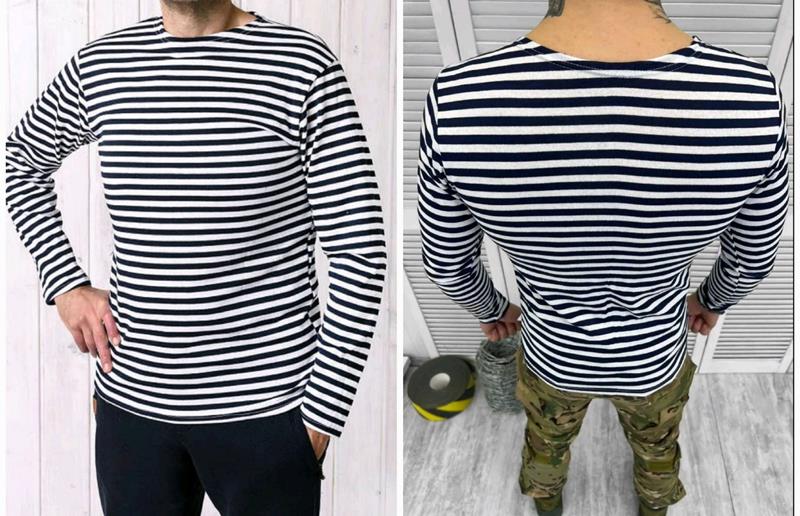 Тельняшка Sport style (52-62) 52  (зима)