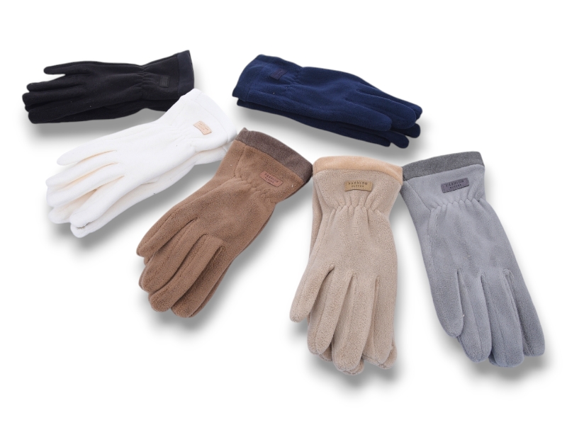 Перчатки КОРОЛЕВА (6.5-8.5) B24-042 mix (зима)