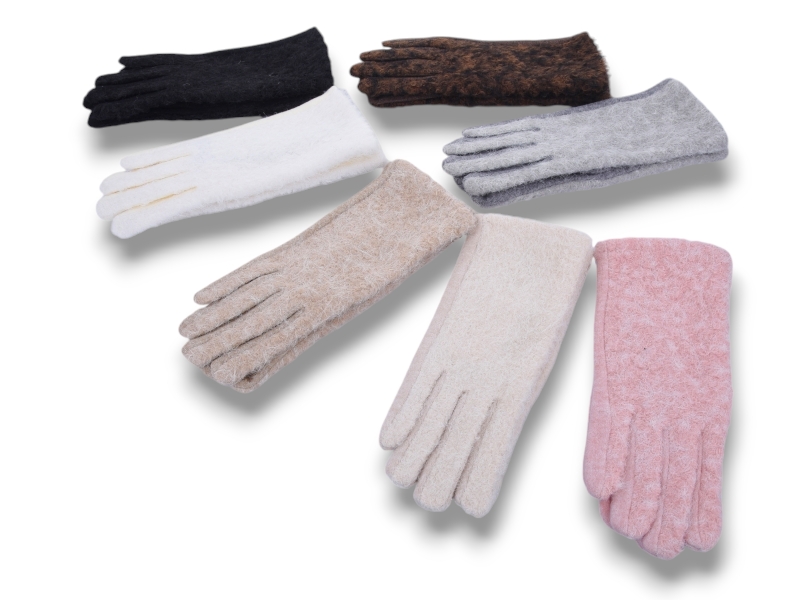 Перчатки КОРОЛЕВА (6.5-8.5) BRA1 mix (зима)