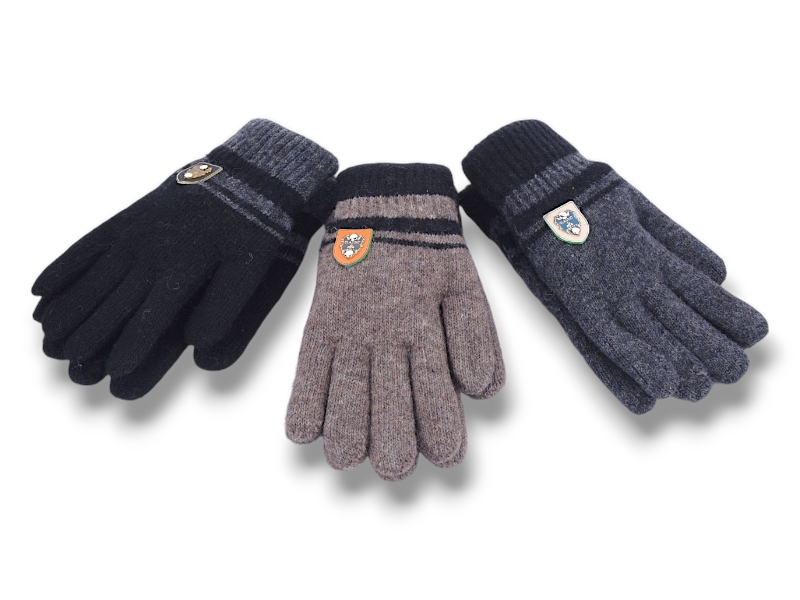 Перчатки YLZL (12-14) 6011 mix (зима)