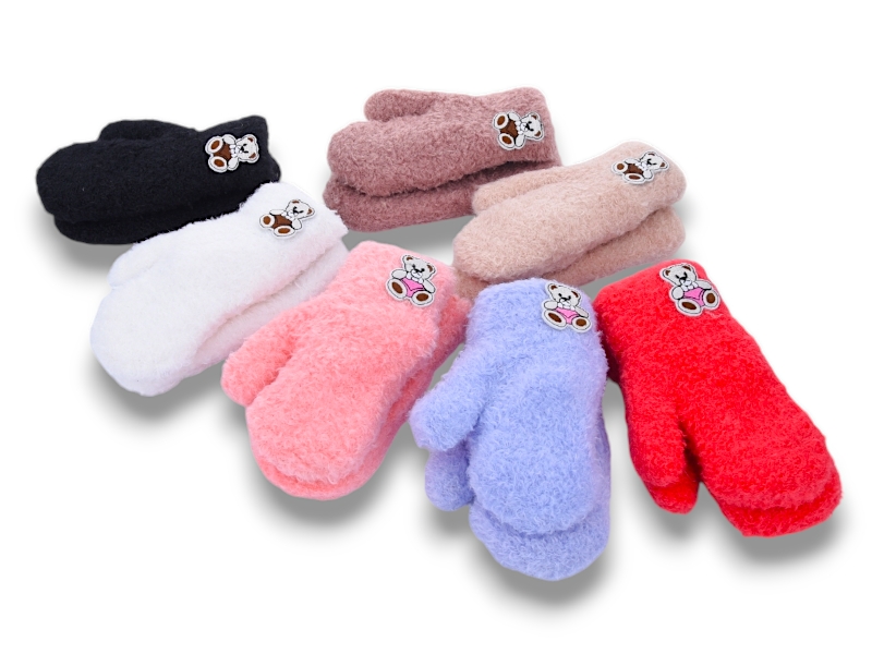 Варежки YLZL (4-6) 0953 mix (зима)