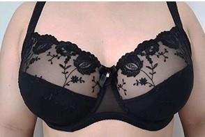 Бюстгальтер Diorella (F) 8866F black (лето)