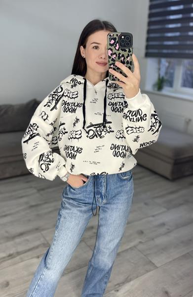 Худи S.Style (42-48) 300 l.beige (зима)