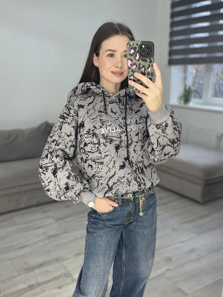 Худи S.Style (42-48) 300-3 grey (зима)