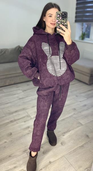 Костюм спорт S.Style (42-48) 303 purple (зима)