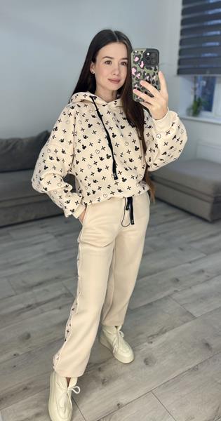 Костюм спорт S.Style (42-48) 316 beige (зима)