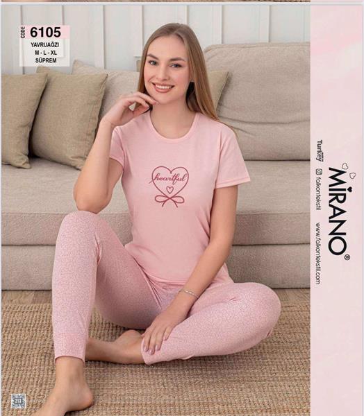 Пижама Disneyopt (M-XL) 6105 pink (лето)