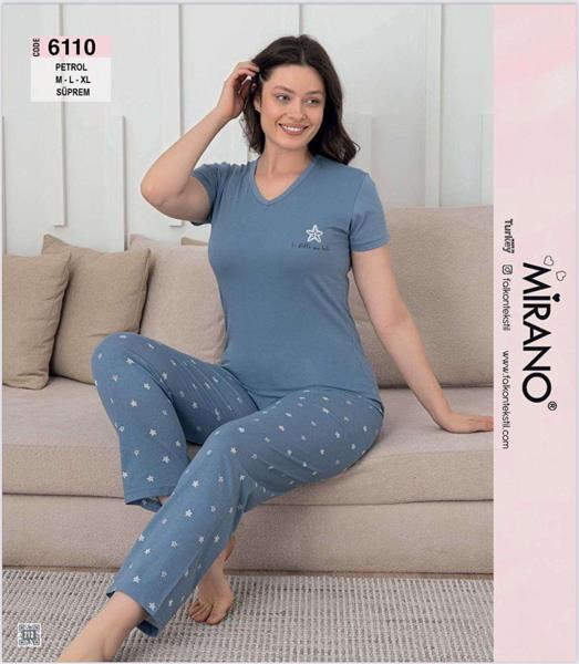 Пижама Disneyopt (M-XL) 6110 blue (лето)