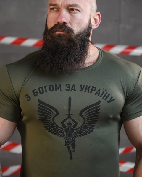 Футболка Madoka (M-3XL) 654 green (лето)